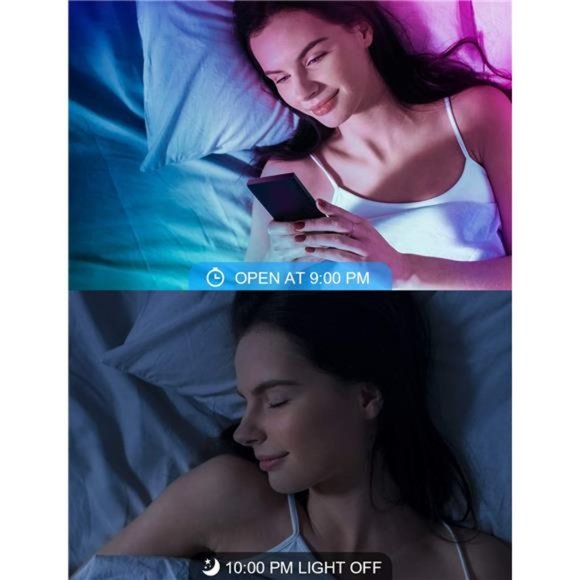 100 ft LED Lights for Bedroom with Remote Color Changing LED Strip Lights - Picture 6 of 7